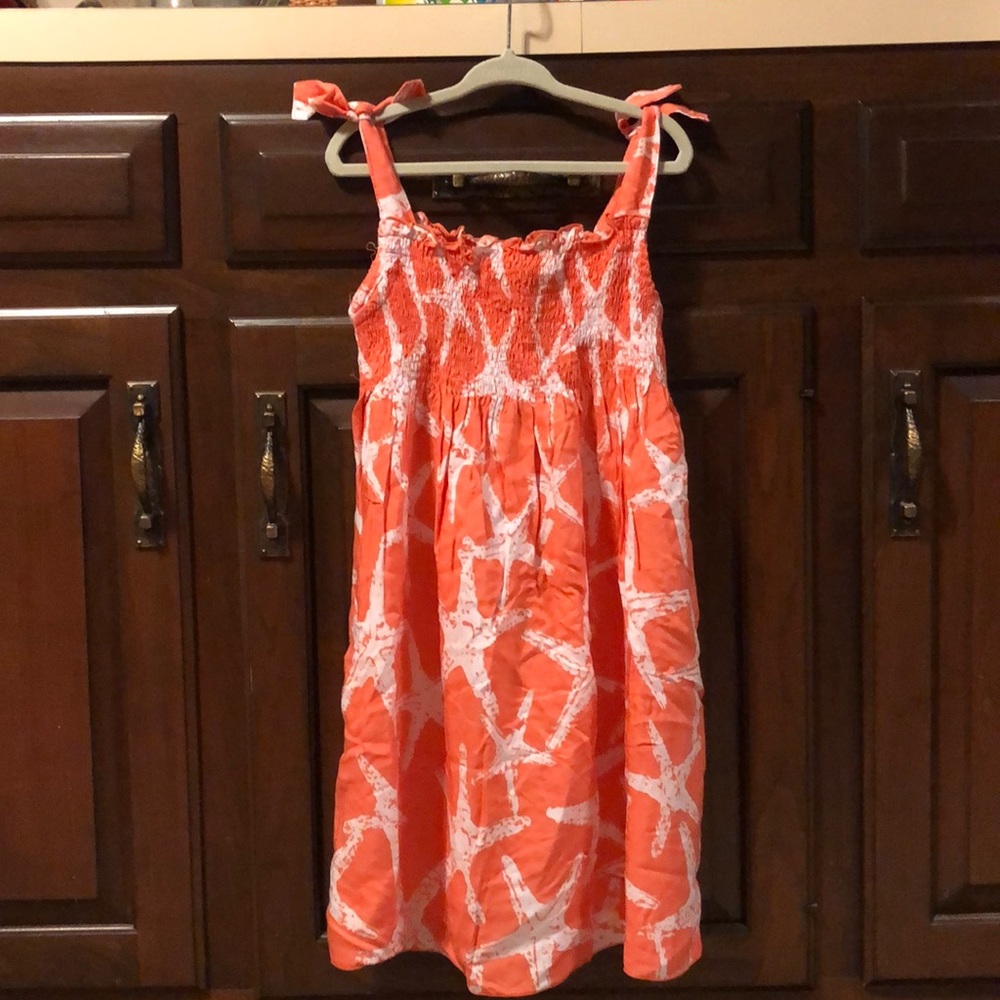 Tybee Island Girls ELLA Starfish Sundress 4T-7